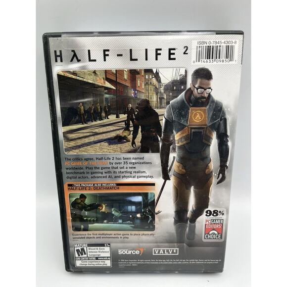 Half Life 2 PC DVD-ROM w/ Install Key Card - Picture 2 of 9